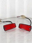 1979-83 Nissan Datsun Left & Right Rear Side Marker Lights 2+0 Red. Fixed Price $79.00.