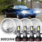 4PCS For Oldsmobile 442 98 F85 Cutlass 5.75 Inch Led Headlights Hi/lo Beam A+++. Fixed Price $102.84.