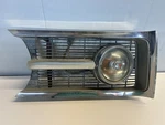 1964 Plymouth Valiant Barracuda Rh Front Grill Marker Light Chrome Assembly. Fixed Price $150.00.