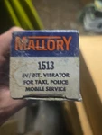 Vintage Mallory 1513 6 Volt Vibrator New Box. Fixed Price $10.95.