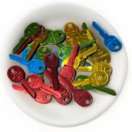 Cole National B49 Key Uncut, Blank, Vintage Aluminum Locksmith Usa Gm Chrysler. Fixed Price $10.00.