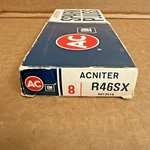 (8) Oem Vintage Gm Spark Plugs, Acniter R46SX 5613516 Nos Green Ring Free Sh. Fixed Price $29.99.