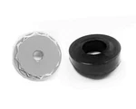 81-88 Oldsmobile Manual Antenna Bezel W/ 12 Point Chrome Nut Combo. Fixed Price $30.00.