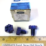 3 Pcs Ford Box "bolt" M10 1.5 1/2" Lg Under Head Nos Free Shipping. Fixed Price $13.77.
