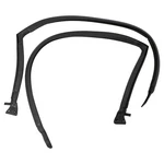 Rubber Roofrail Weatherstrip Seals Pair Set For 73-76 Duster Dart Fastback. Fixed Price $214.95.