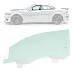 Fits 2011-2023 Dodge Charger 4-DOOR Driver (left) Side Front Window Glass. Fixed Price $85.00.