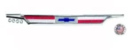Trim Parts Trunk Emblem With Bezel For 1963 Chevy Bel Air Biscayne & Impala Usa. Fixed Price $123.98.