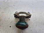 Vintage Rat Rod Steering Wheel Spinner Green Suicide Necker Knob Patina. Fixed Price $25.00.