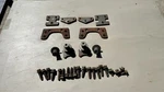 1969-70 C-body Latch Hinge Mounting Backing Reinforcement Plates Hardware Bolts. Fixed Price $134.95.