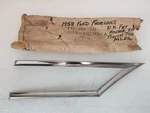 Nos 1958 Ford Fairlane Victoria Rh Front Fender Side Trim Molding B8A-16282-A. Fixed Price $85.00.