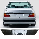 Mercedes W124 1987 - 93 Sedan Trunk Usa Lisence Plate Panel, Black, C124, Blend. Fixed Price $129.00.