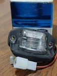 Nos Oem Ford D87Z-13550-A License Plate Tag Light Lamp 78 Courier. Fixed Price $69.00.