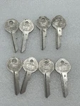 Vintage Briggs And Stratton Gm Key Blanks B40 B41 1967 Chevrolet Ignition Trunk. Fixed Price $110.00.