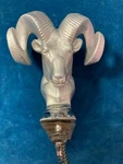 1980-1993 Dodge Truck, Ram Charger, Complete Factory Original Hood Ornament. Fixed Price $124.99.