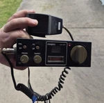 Sparkomatic Cb 1040 Vintage 23 Channel Radio Transceiver Turns Onwith Mic. Fixed Price $24.00.