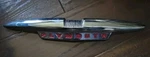 1955 Plymouth Hood Ornament Medallion Emblem Part # 1599496. Fixed Price $95.00.