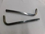 Nos Oem Gm 1959 Chevrolet Impala Bel Biscayne Rear Fins Moulding Trim Pair. Fixed Price $209.00.