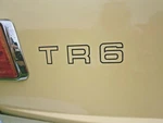 2, Triumph TR6 Rear Wing Decals (black). Fixed Price $11.42.