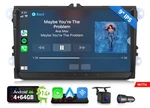 Android 14 Head Unit Gps Navi For Vw Volkswagen Jetta Passat 9"RADIO Carplay. Fixed Price $187.27.