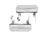 Pair Of Door Handle Assembly Trim Parts Fits Charger Coronet Satellite MP5245. Fixed Price $185.94.