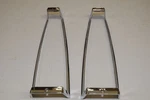1977 Cadillac Nos Deville/fleetwood Chrome Tail Lamp Bezel Set. Fixed Price $280.00.
