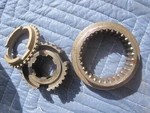 1939- 1948 Ford Transmission Synchronizer Hub 81A-7105. Fixed Price $50.00.