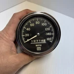 Vintage Stewart Warner Speedometer 160 Mph 820343 Hot Rod Rat. Fixed Price $135.00.