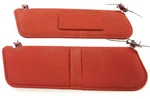 1990 Ford F250 F350 Bronco Oem Left And Right Red Sun Visor Shade 87 88 89 91. Fixed Price $47.20.