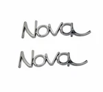 2PCS Oem For 1969-1972 Nova Logo Front Fender Badge Emblem- Gm 3953676. Fixed Price $41.22.
