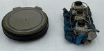 1963 Pontiac 421 Tri-power Intake Manifold Carbs Air Cleaner Diaphragm Water. Fixed Price $3299.99.