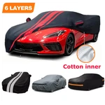 Layer 100% Waterproof Car Cover Custom For Chevy Corvette C4 C5 C6 C7 C8. Fixed Price $65.99.