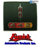 1967 Cutlass 442 Dash Emblem. Fixed Price $59.00.