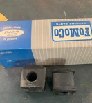 Nos Oem 1957-64 Ford/mercury Rubber Sway Bar Bushing Set; .66" I.d.. Fixed Price $19.00.
