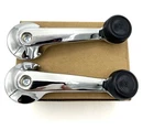 Pair Set Interior Window Crank Handle Chrome 79-93 Ford Mustang Mercury. Fixed Price $23.88.