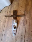 1942-1948? Chevy? Rear License Plate Lamp Assembly Original Gm Guide L-12. Fixed Price $175.00.
