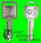 Set Of Two Jeep Logo Oem Ignition & Door RA3 Uncut Key Blanks 321816 321815. Fixed Price $22.96.