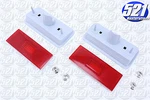 Rear Marker Assembly Red Lens Housing Pr Fits 70 Roadrunner Gtx Mopar. Fixed Price $99.98.