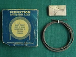 Nos 1950'S Perfection Speedometer Cable With Original Box (part Number U-380). Fixed Price $6.99.