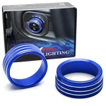 2PC Blue 2/4WD Selector & Headlight On-off Switch Knob Cover Trims For 19-UP Ram. Fixed Price $16.09.