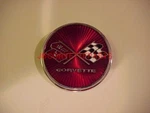 1975 1976 Corvette Gas Door Emblem - New Replaces Gm 358737. Fixed Price $96.95.
