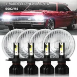 4PCS 3/4" 5.75"GLASS Led Headlights Hi-lo Beam For Chevrolet Corvette C1 C2 C3. Fixed Price $99.99.