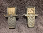 1965 Galaxie Set Of Ford 352 V8 Fender Emblems Badges Fairlane Thunderbird. Fixed Price $23.99.