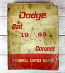 1965 Dodge Dart Coronet GT/440/500 Series Technical Service Manual 81-270-5250. Fixed Price $59.99.