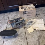 Vintage Chrysler 9BDA Am Radio New Open Box. Fixed Price $299.95.