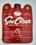1955 1956 1957 1958 Ford See Clear Washer Bag, New. Fixed Price $37.50.