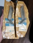 Nos Vintage 1970'S Chrysler Mopar Body Molding Chrome Trim Pair 3683122 3683123. Fixed Price $110.00.