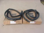 1979-81 Yorker Gran Fury Newport Nos Mopar Rh Lh Frt Door Glass Weatherstrip. Fixed Price $325.00.