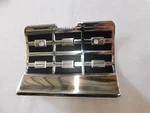 Oem Ford 1963 Galaxie 500 Aluminum Tail Panel Trim Restored Fuel Door Nos. Fixed Price $159.00.