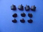 1947-1948-1949-1950-1951-52-1953-1955 Chevrolet Truck Hood Bumper KIT-10 Pieces. Fixed Price $12.99.
