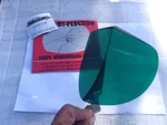 New Vintage Style Green Windshield Bug Deflector !. Fixed Price $12.99.